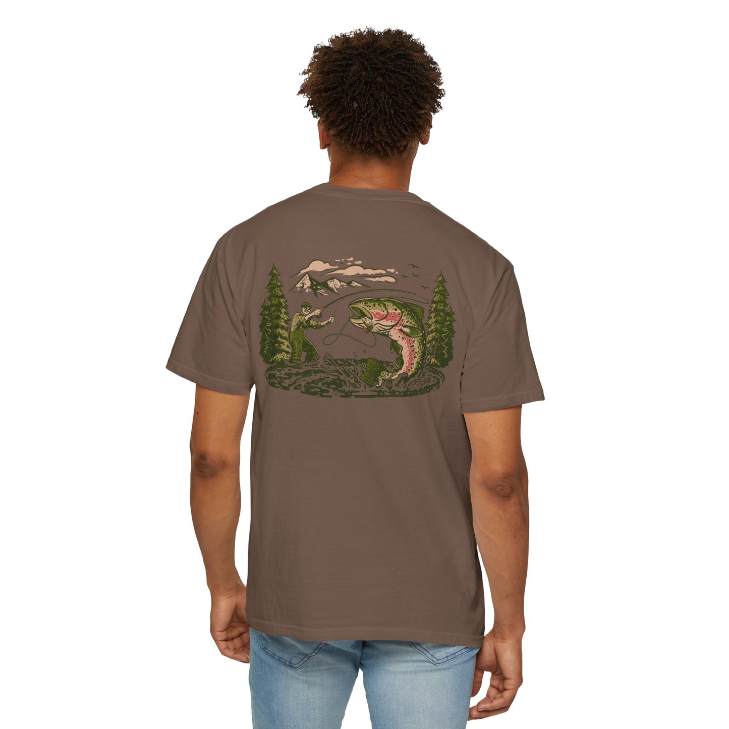 Fly Fishing Unisex Tee - Unique Graphic Design