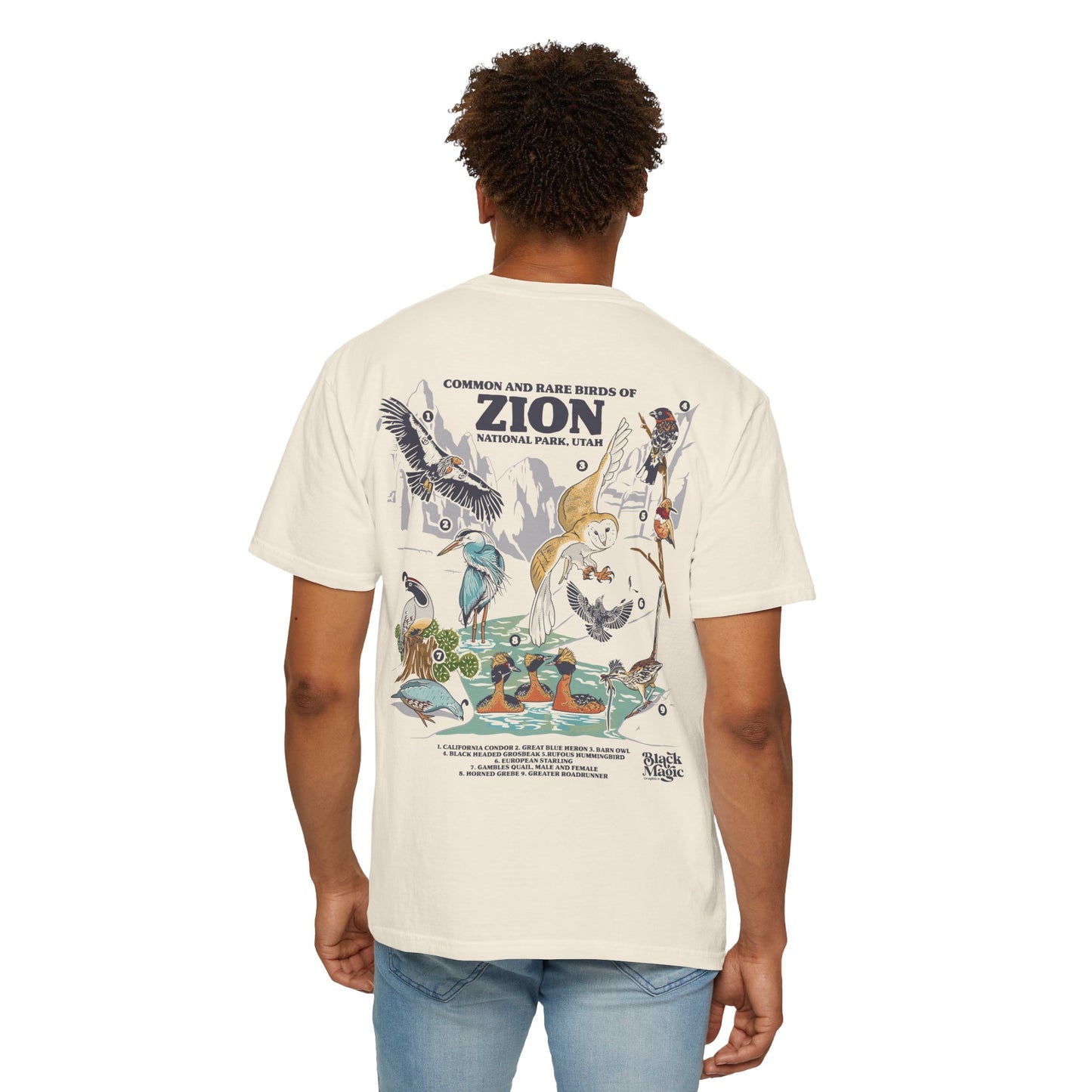 Zion National Park - Bird Watcher Tshirt