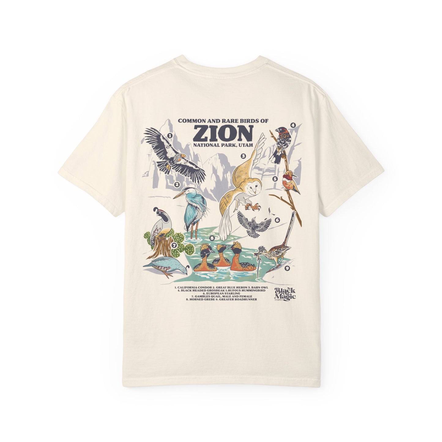 Zion National Park - Bird Watcher Tshirt