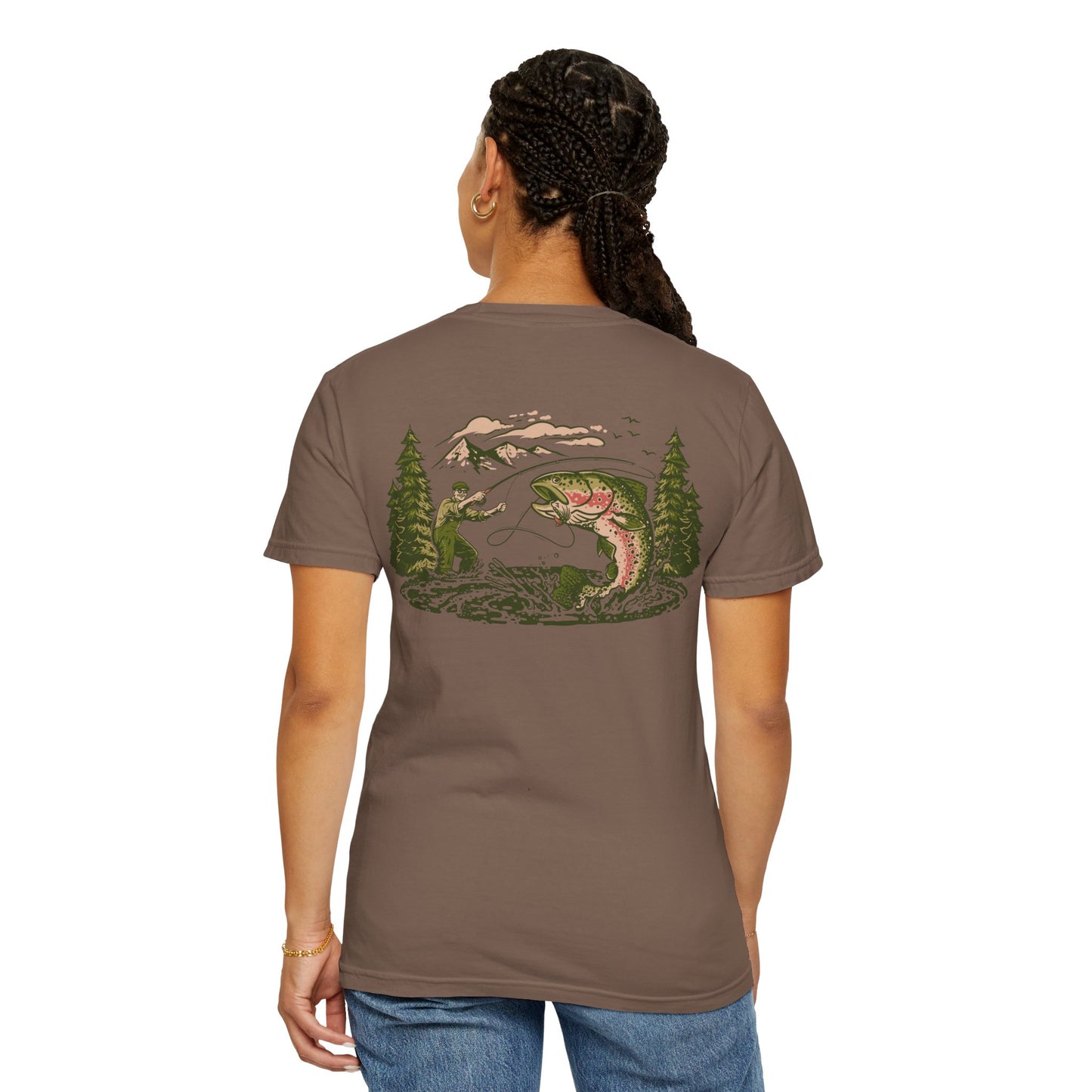 Fly Fishing Unisex Tee - Unique Graphic Design