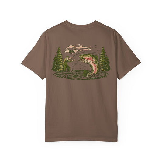 Fly Fishing Unisex Tee - Unique Graphic Design